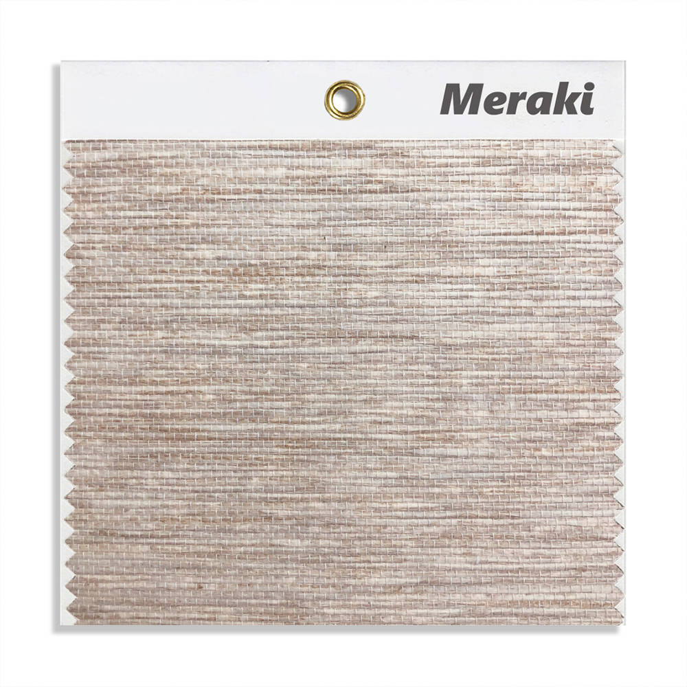 Meraki Natural GrassCloth Wallpaper For Studio