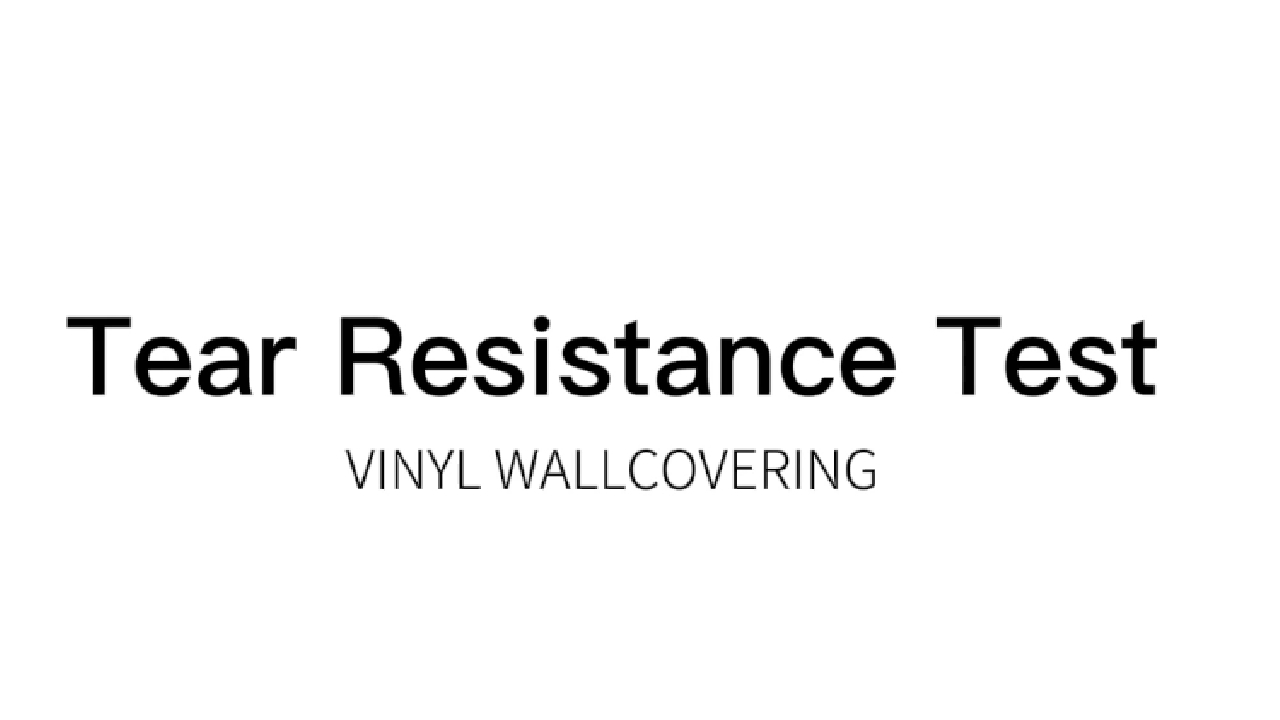Tear Resistance Test