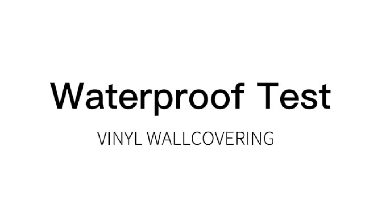 Waterproof Test