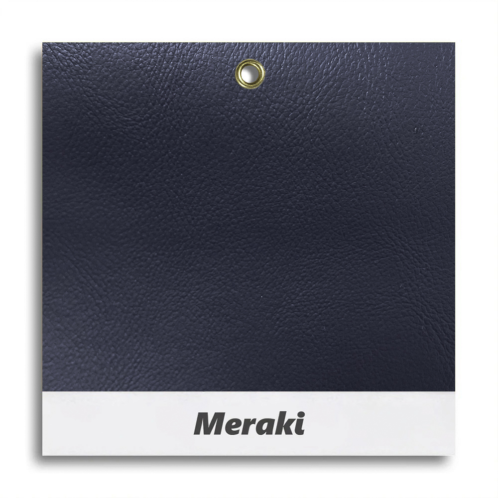 Meraki Wear-Resistant Soft PU Lychee Leather Artificial Leather Fabric