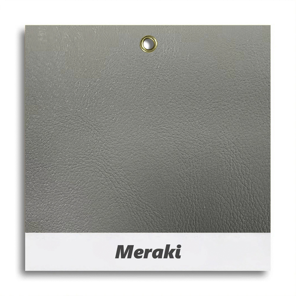 Meraki Embossed Faux Leather Fabric - Wear-Resistant Soft PU Lychee