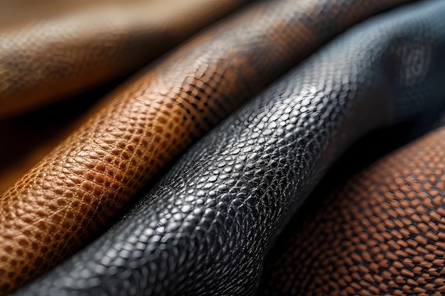 Meraki Embossed Faux Leather Fabric - Wear-Resistant Soft PU Lychee