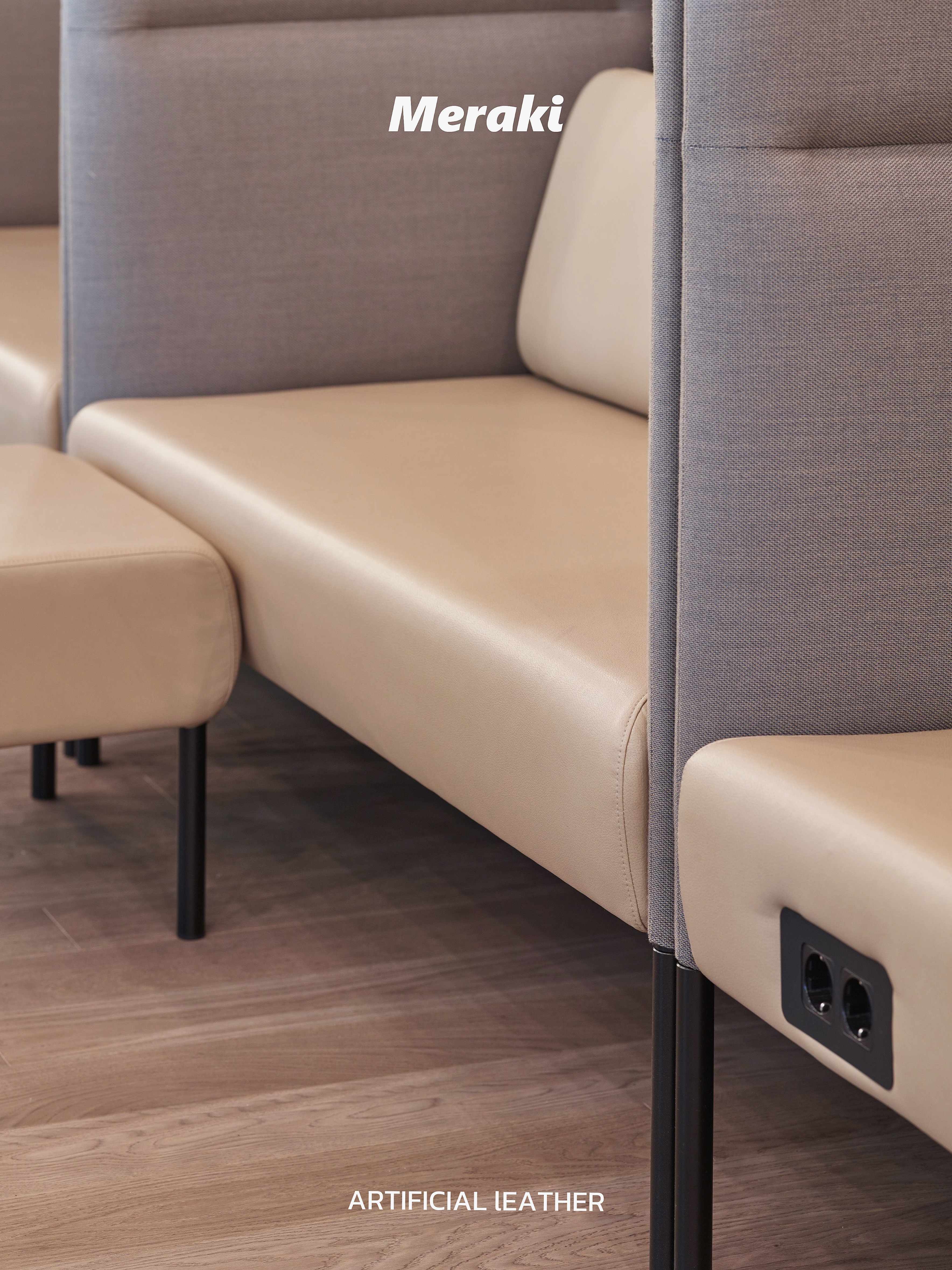 Indoor Wall Decoration With Artificial Leather Structure.jpg